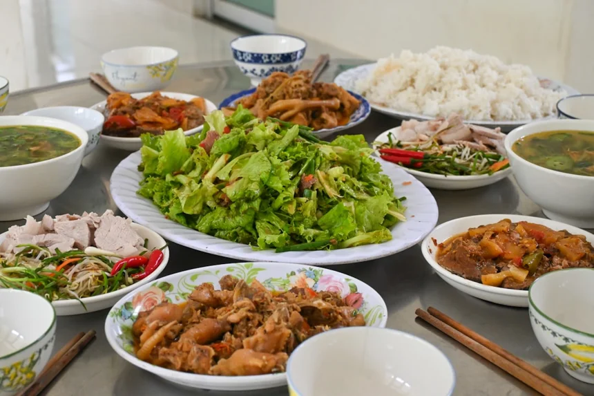 Home-cooked meals